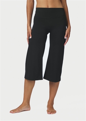 Lauri wide capri buks Sort Neo Noir 
